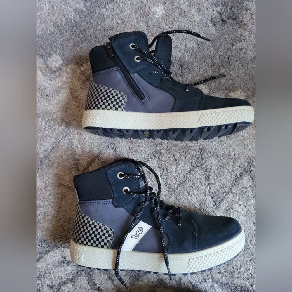 Primigi Black and Gray Kids Sneakers